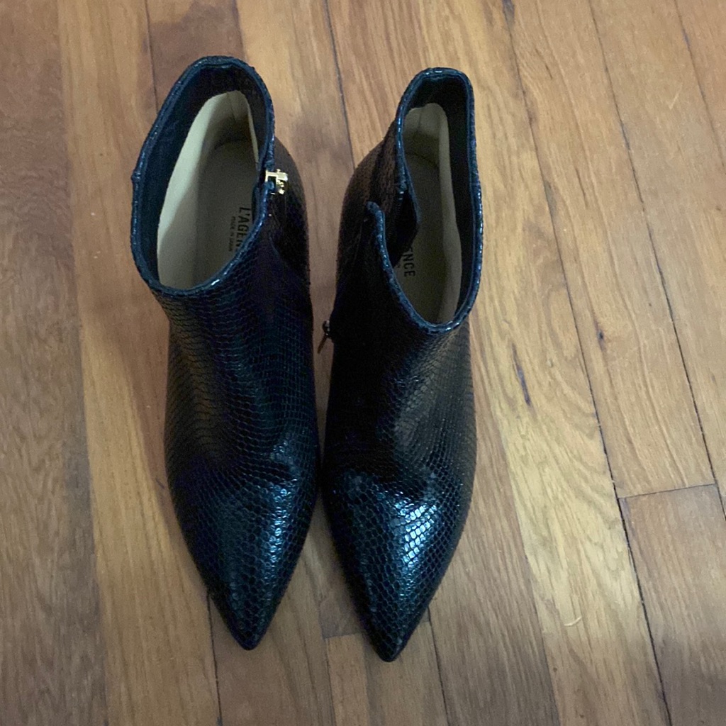 Brand New L’agence Boots. Leather. Made In Spain